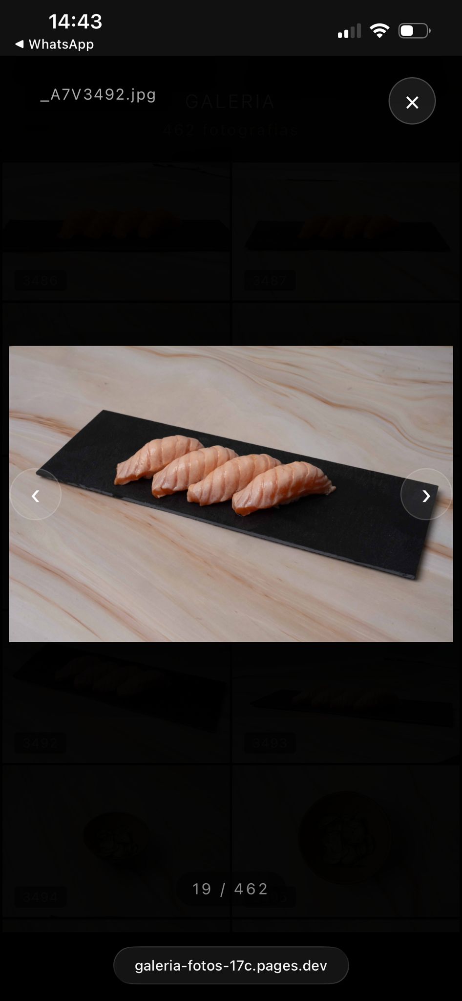 Niguiri — exemplo 2