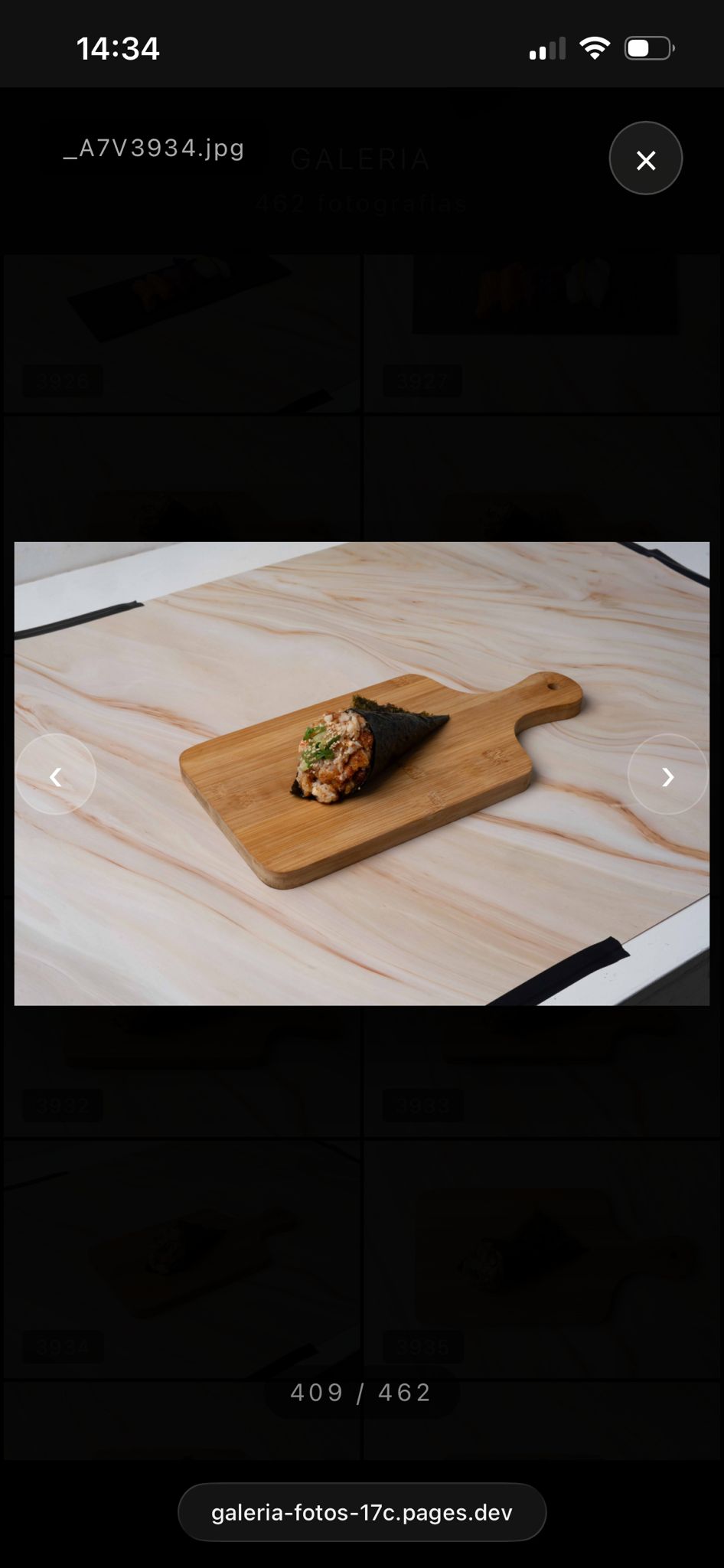 Temaki — exemplo 3